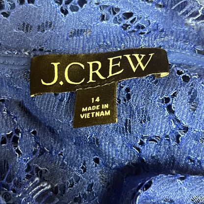Top Long Sleeve By J. Crew In Navy, Size: L