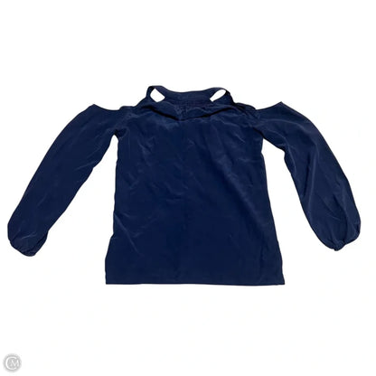 Top Long Sleeve Designer By Lilly Pulitzer In Blue, Size: Xxs