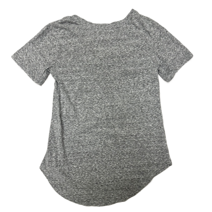 Top Short Sleeve In Blue & Grey, Size: S