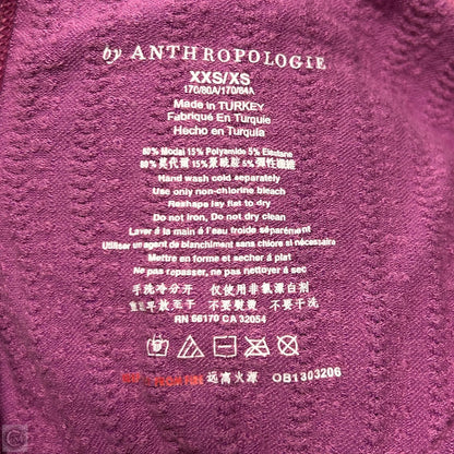 Top Sleeveless By Anthropologie In Purple, Size: Xs