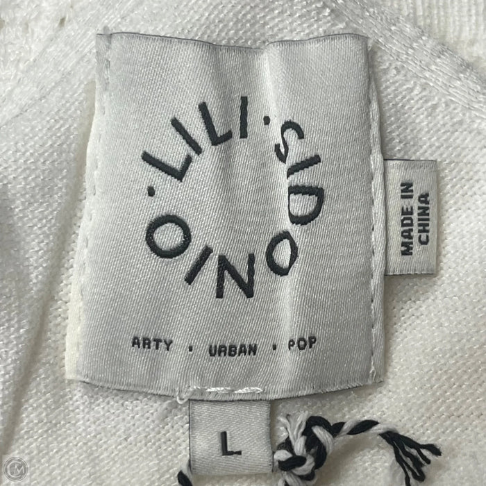 Top Sleeveless By Lili Sidonio In Cream, Size: L