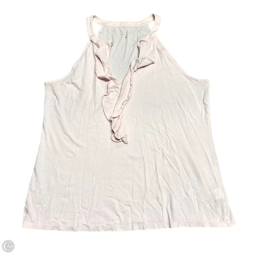 Top Sleeveless Designer By Lilly Pulitzer In Pink, Size: Xl