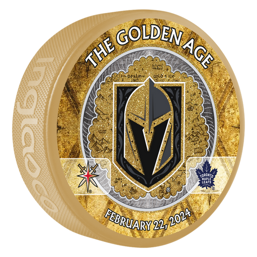 TOR vs. VGK Match-Up Puck - 2/22/2024 - Puck