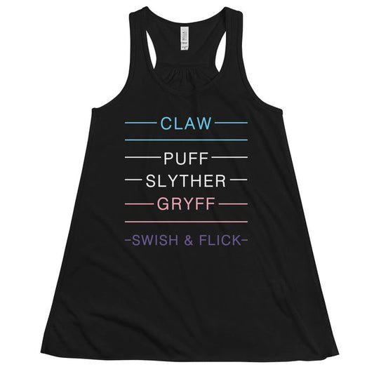 Trans PRIDE Women's Flowy Racerback Tank