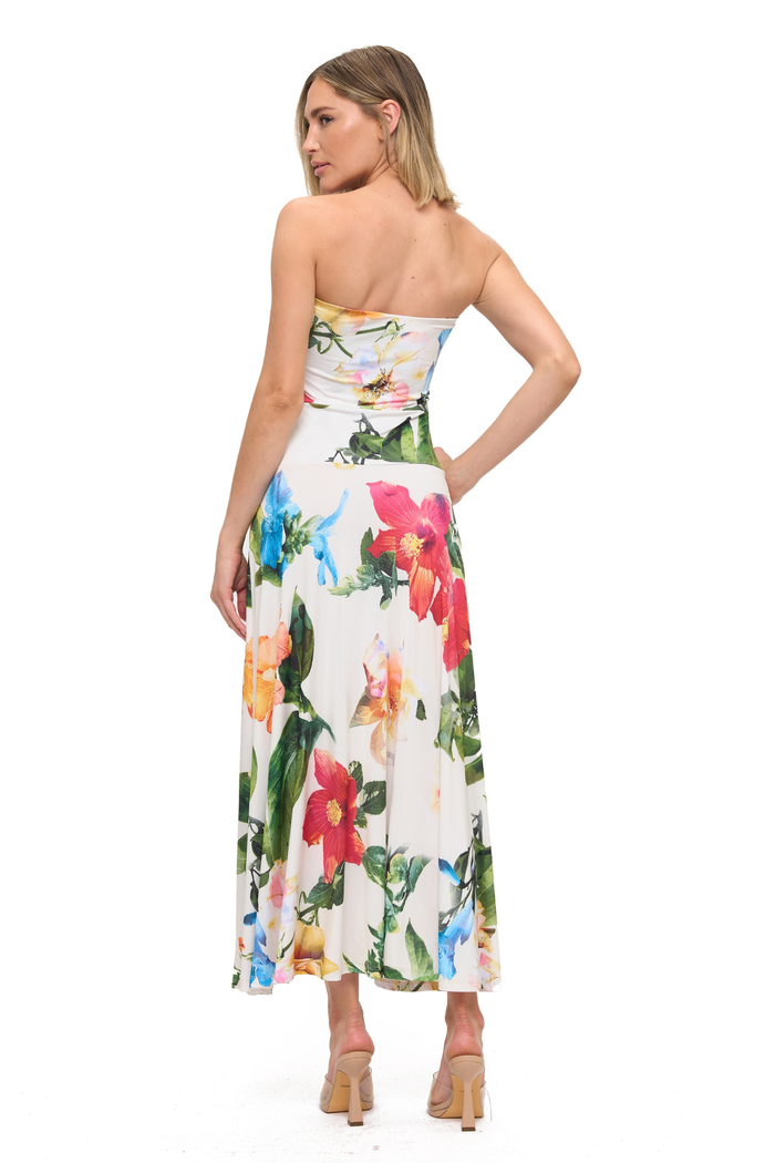 Tube Flare Maxi Dress