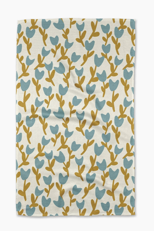 Tulip Garden Tea Towel