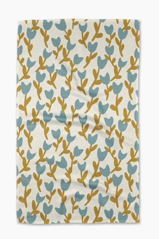 Tulip Garden Tea Towel