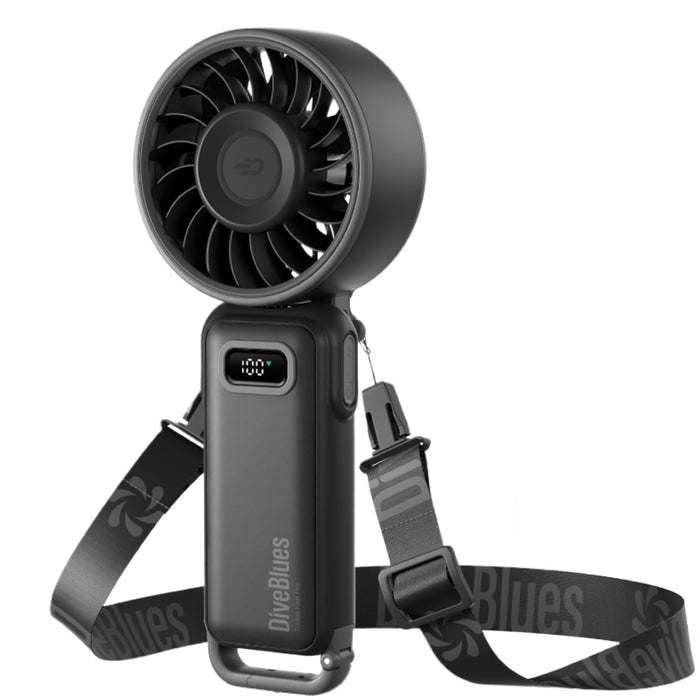 Turbo Wind Handheld Fan - Blow Dryer Level Power Fanzy