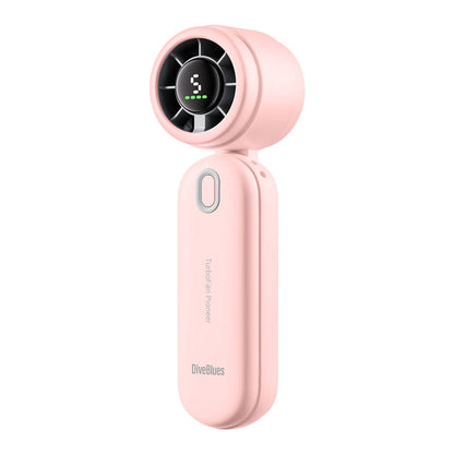 Turbo Wind Handheld Fan - Blow Dryer Power Most compact