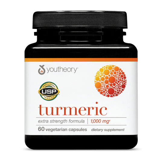 TX.00714 Youtheory Turmeric Extra Strength 60 Capsules Product Main Image