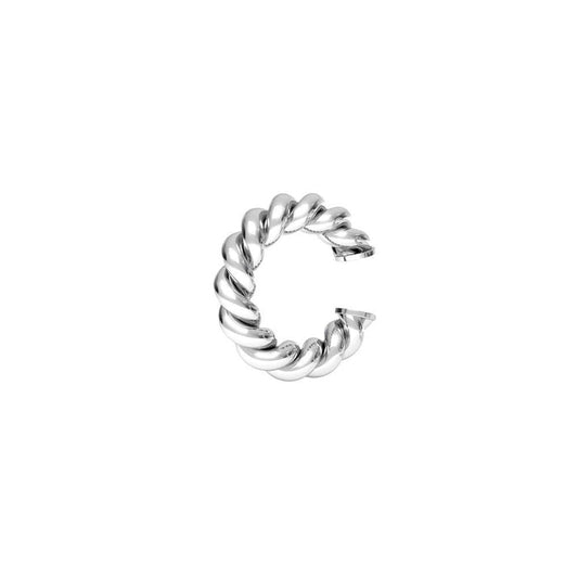 Twisted Chunky Ear Cuff | 925 silver