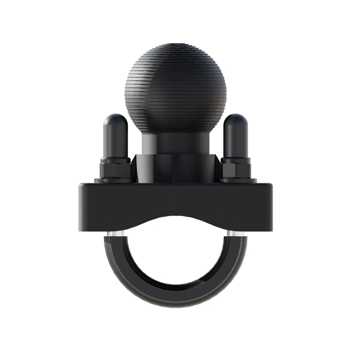 U-Bolt Round Bar Mount with 38mm Metal Ball – Multiple Bar Sizes