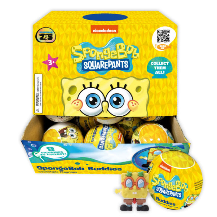 U.C.C. Distributing SpongeBob SquarePants - Buddies 3D 3" 1 Single Blind Capsule