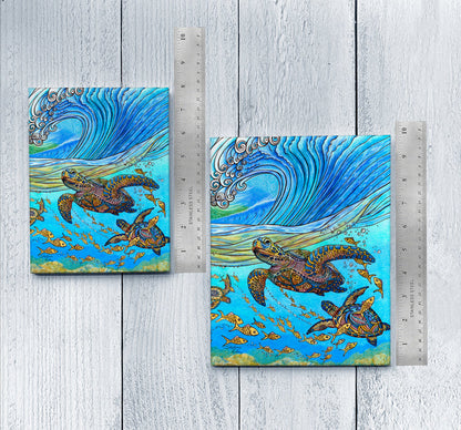 Under the Wave Ceramic Tile