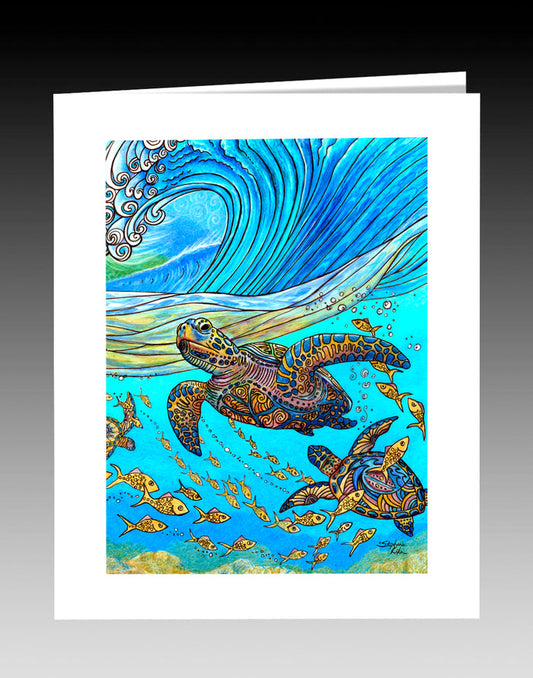 Under the Wave Notecard