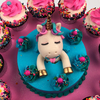 Unicorn Cupcake Cake