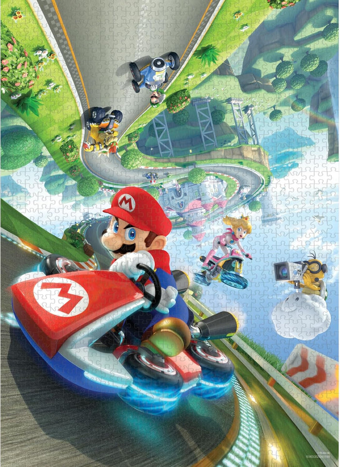 USAopoly Mario Kart “Anti-Gravity” 1,000 Piece Jigsaw Puzzle - Kryptonite Character Store
