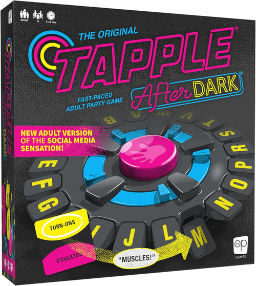 USAopoly Tapple: After Dark Word Game Fast-Paced Board Game - Kryptonite Character Store