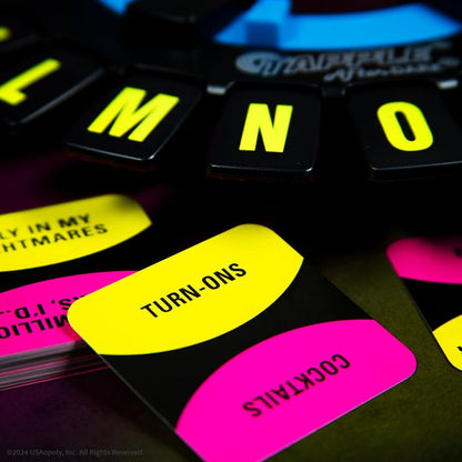 USAopoly Tapple: After Dark Word Game Fast-Paced Board Game - Kryptonite Character Store