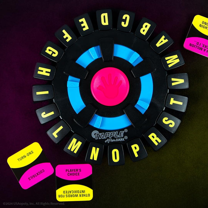 USAopoly Tapple: After Dark Word Game Fast-Paced Board Game - Kryptonite Character Store
