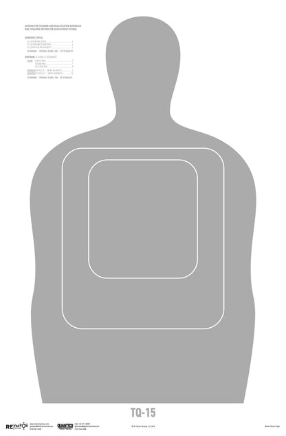 USCBP TQ-15 Qualification Target