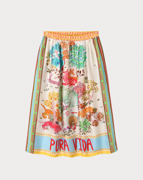 Vanessa Pura Vida Midi Skirt