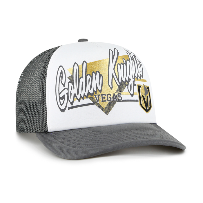 Vegas Golden Knights Hang Out Trucker Cap - CHARCOAL / OSFM