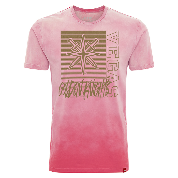 Vegas Golden Knights Metallic Fade Bingham Tee - Shirt