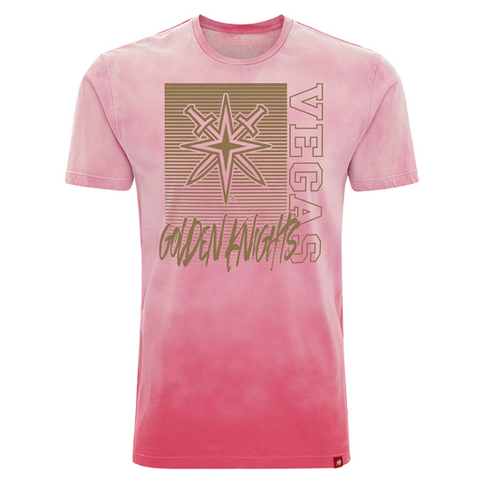 Vegas Golden Knights Metallic Fade Bingham Tee - Shirt