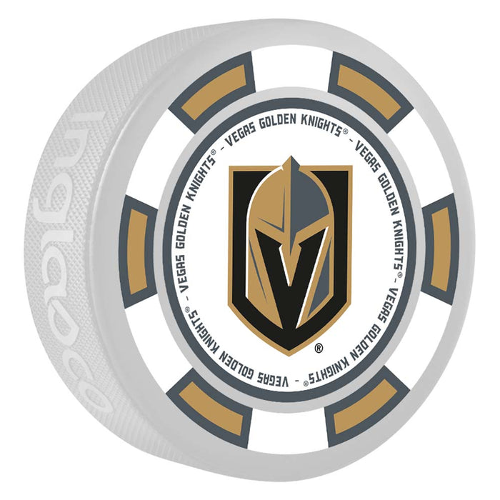 Vegas Golden Knights Primary Logo Poker Chip Puck - Vegas Team Store
