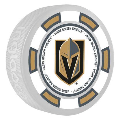 Vegas Golden Knights Primary Logo Poker Chip Puck - Vegas Team Store