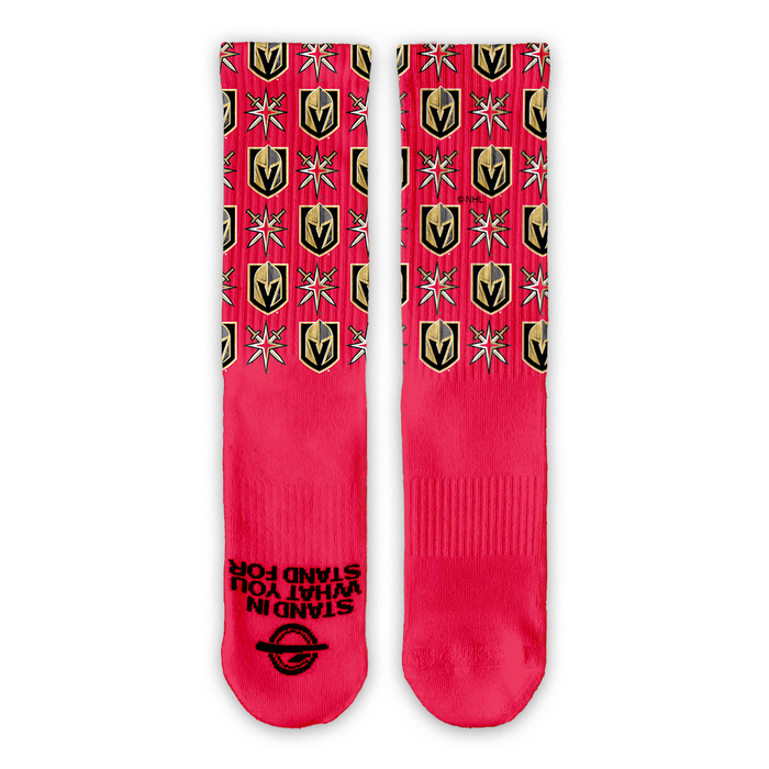 Vegas Golden Knights Red Pattern Lifestyle - Vegas Team Store