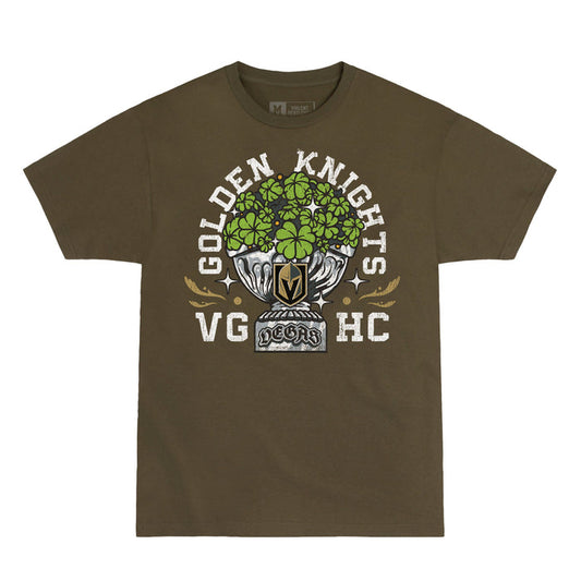 Vegas Golden Knights Shamrock Cup Tee - Shirt