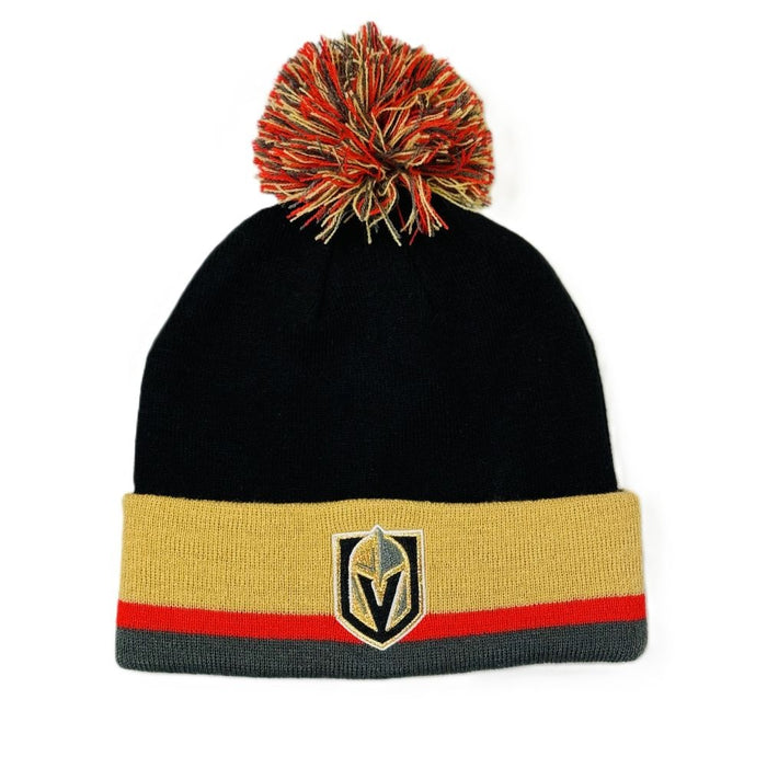 Vegas Golden Knights Three-Tone Cuffed Knit - Vegas Team Store