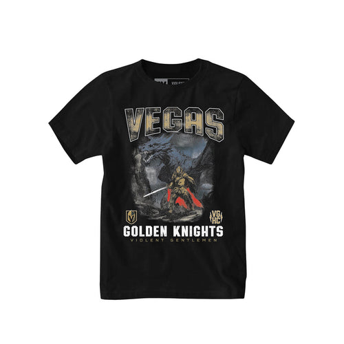 Vegas Golden Knights Youth Dragon Warrior Tee - Shirt