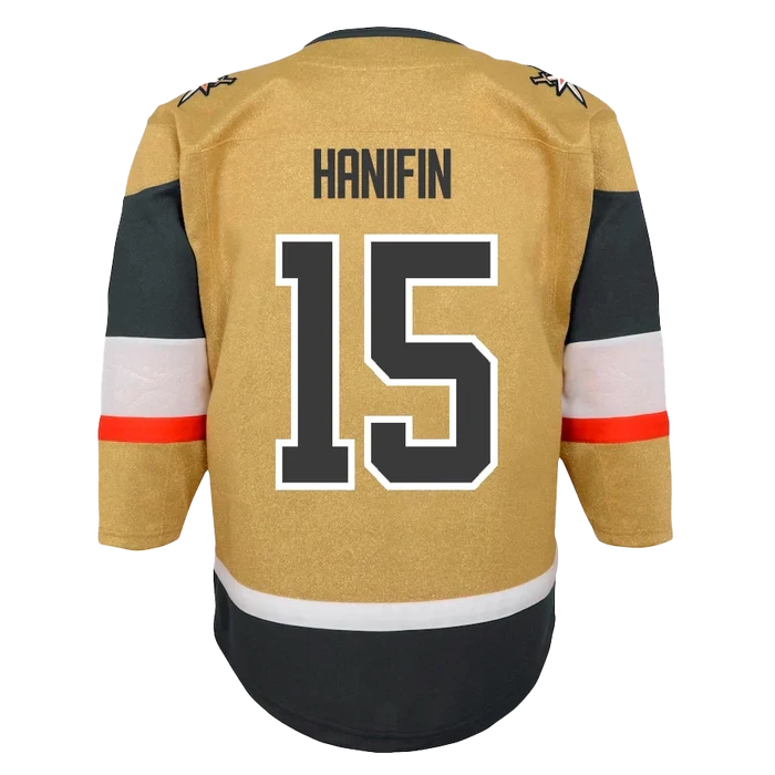 Vegas Golden Knights Youth Premier Noah Hanifin Home Jersey