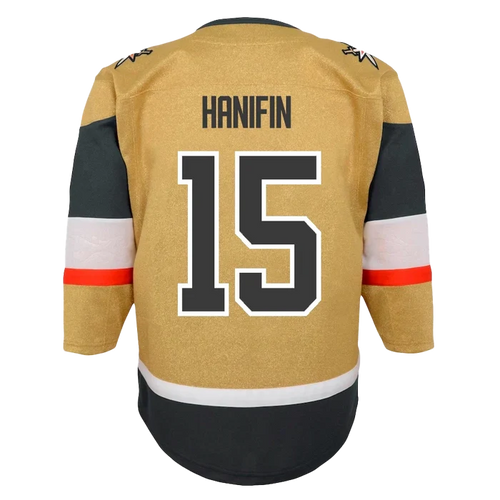 Vegas Golden Knights Youth Premier Noah Hanifin Home Jersey