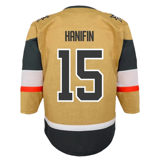 Vegas Golden Knights Youth Premier Noah Hanifin Home Jersey