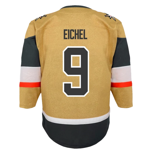 Vegas Golden Knights Youth Premier #9 Jack Eichel Home Jersey - Vegas Team Store