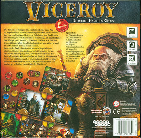 Viceroy - Geheimtipp unter den vergriffenen Spielen
