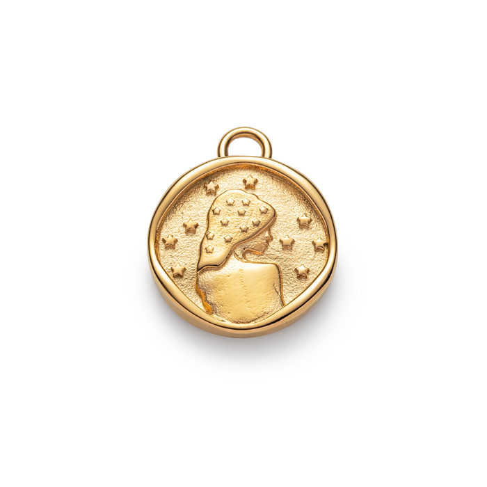 Virgo Charm Gold