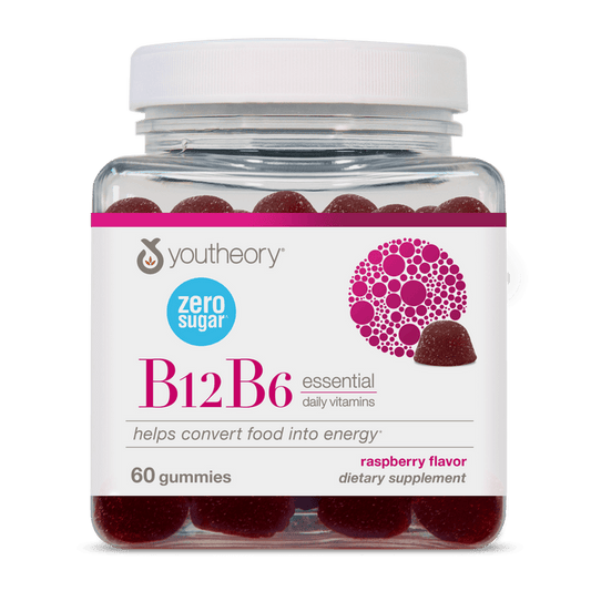 B12B6G.92032 Youtheory B12B6 Zero Sugar Gummies 60ct Product Main Image