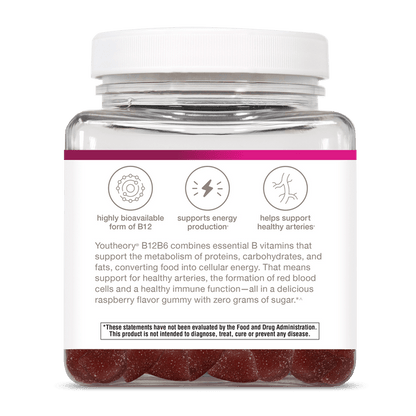 B12B6G.00151 Youtheory Vitamin B12B6 Gummy Gummies Product Image - Left