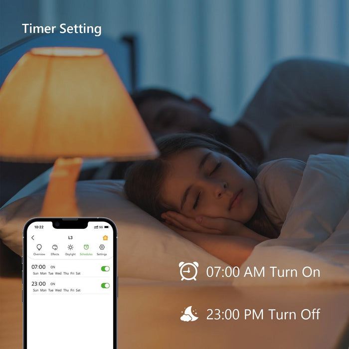 VOCOlinc SmartGlow WiFi 60W RGBW Ambiance LED Light Bulbs – L3-2 Packs