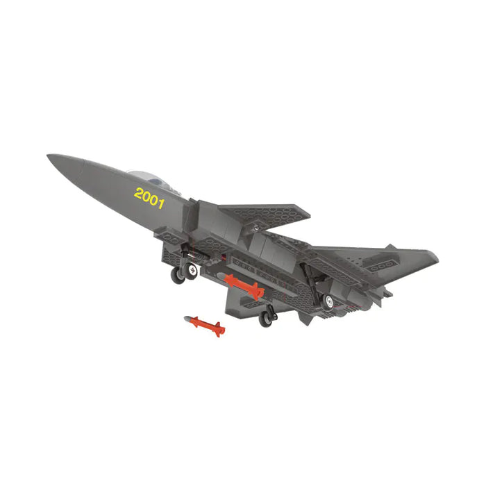 Wange Bricks: J20 Heavy Stealth Fighter Aircraft Brick Toy