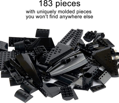 Wange Bricks: Military MOC SR-71 Blackbird Aircraft Brick Toy
