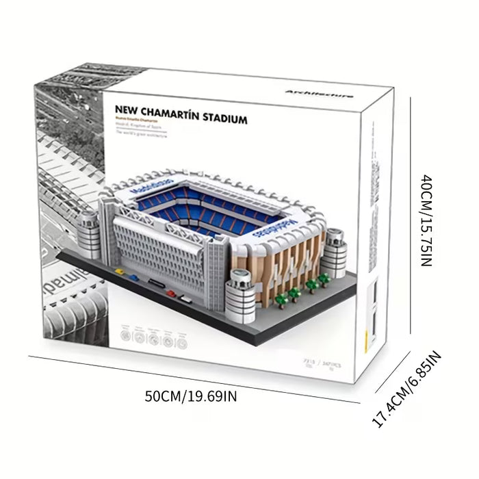 Wange Bricks: New Chamartin Stadium - Madrid Building Brick
