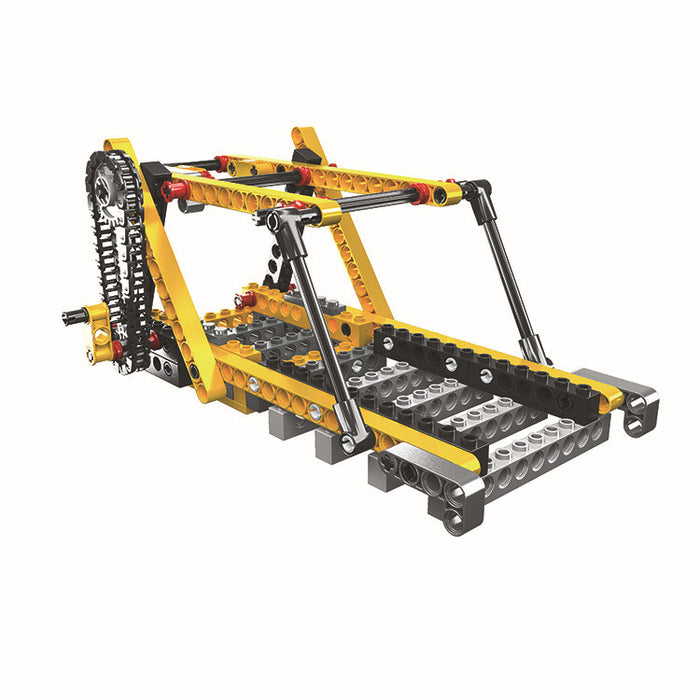 Wange Bricks: Power Machinery: beam pumps, suspension bridges, pirate ships, sewing machines Brick Toy