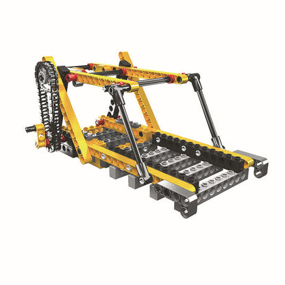 Wange Bricks: Power Machinery: beam pumps, suspension bridges, pirate ships, sewing machines Brick Toy