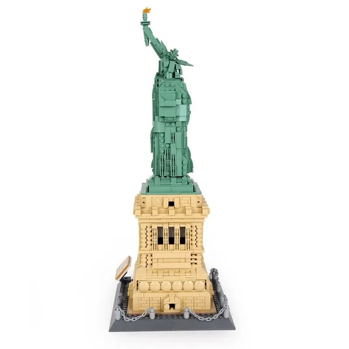 Wange Bricks: The Statue of Liberty Bricks Modular Model Toy Figure